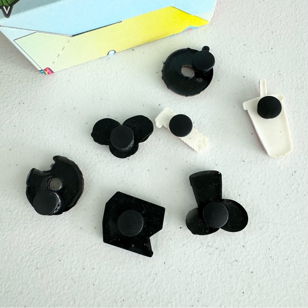 (7) Dunkin' Donuts Themed CROC CHARMS Jibbitz - Picture 4 of 4